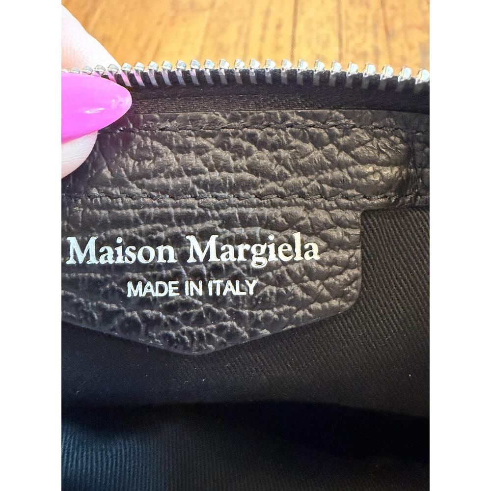 Maison Margiela 5AC Satchel Bag Womens Small Black Leather Crossbody Italy - Picture 10 of 16